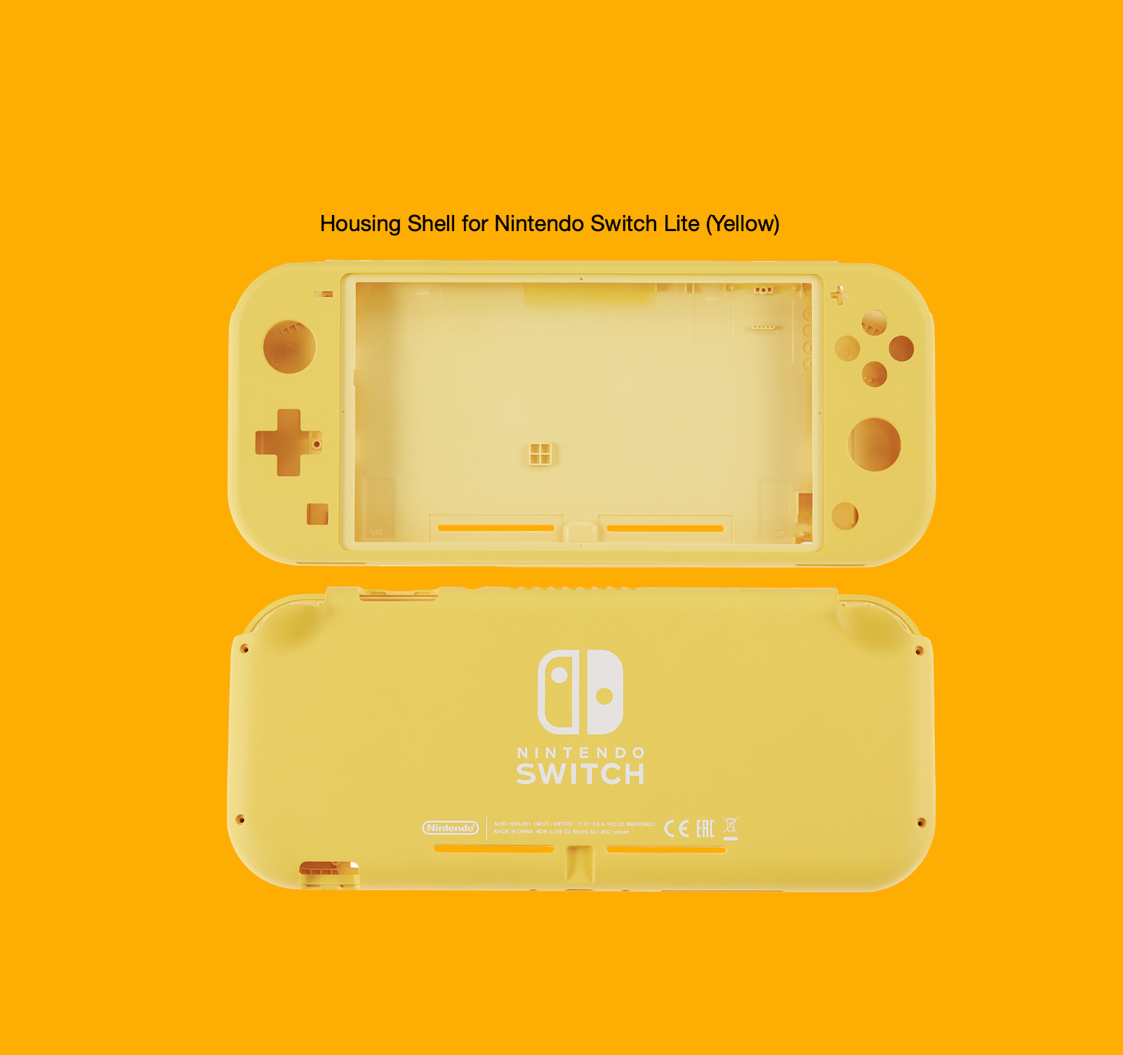 Nintendo Switch Lite Housing Shell Replacement (Yellow)