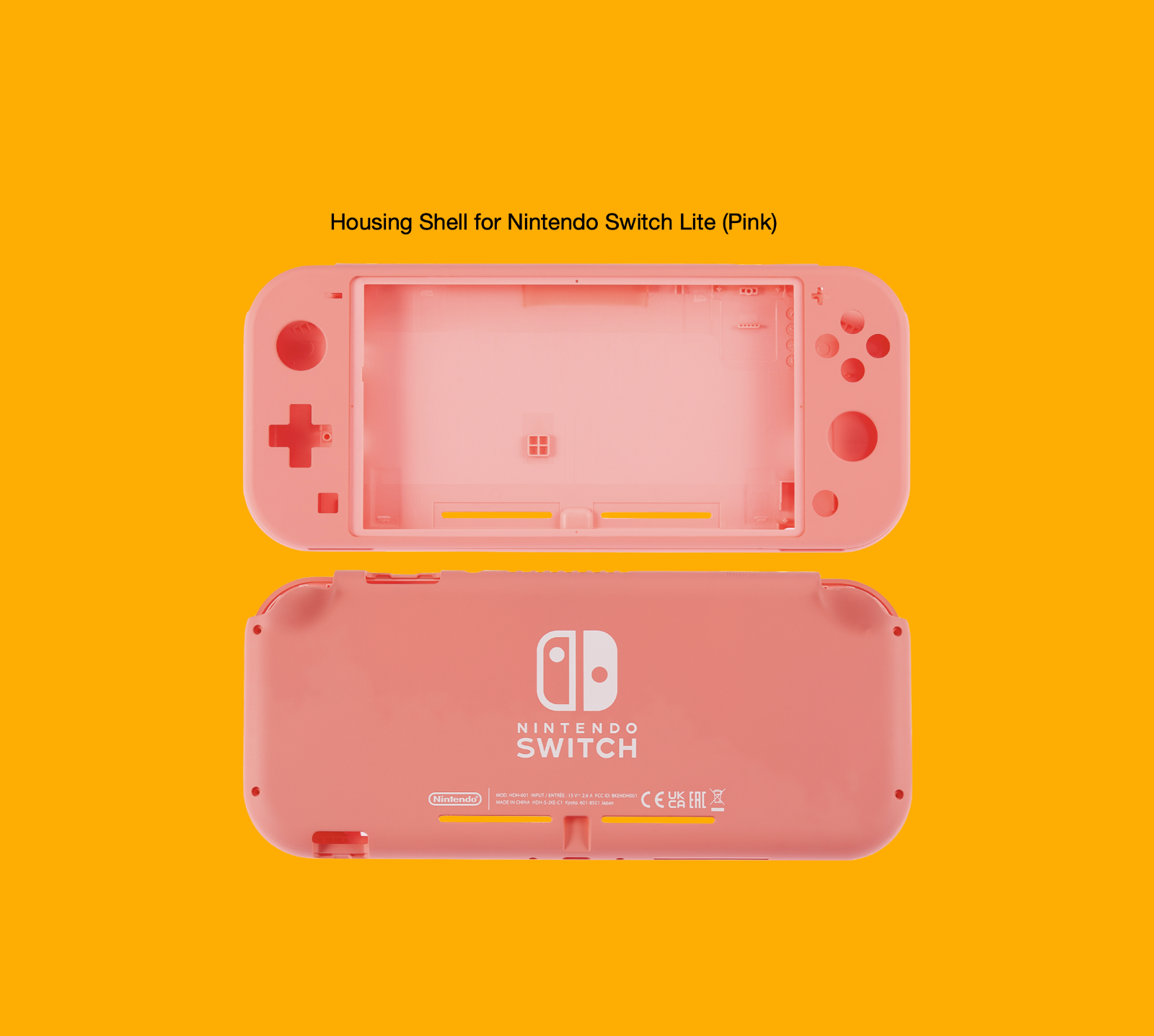 Nintendo Switch Lite Housing Shell Replacement (Pink)